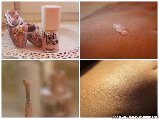 Сравнение кремовых хайлайтеров Benefit High Beam, E.l.f. Cosmetics All Over Color Stick Spotlight и Revlon Photoready skinlights 100 Bare Light