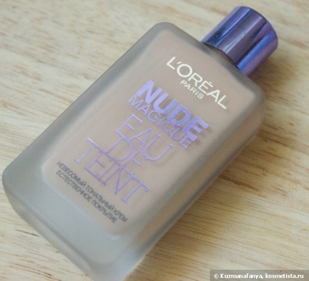 Сравнение тональных Armani Fusion Make Up и L'Oreal Nude Magique Eau de Teint