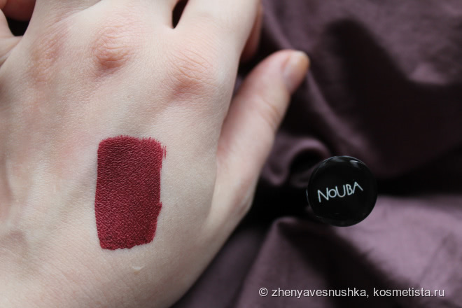 «Да» металликам с Nouba Millebaci Long Lasting Lip Color #6