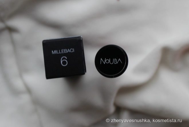 «Да» металликам с Nouba Millebaci Long Lasting Lip Color #6