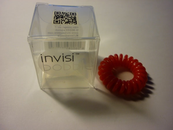 Резинка-браслет для волос InvisiBobble The Traceless Hair Ring Raspberry Red