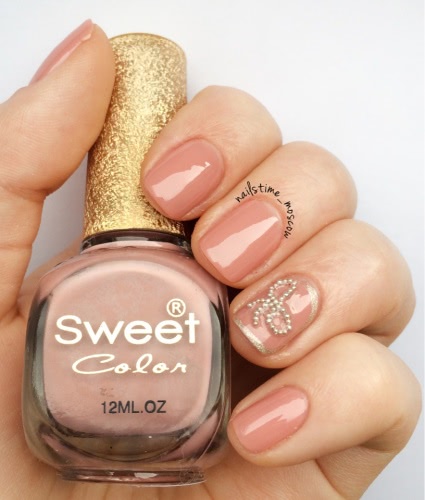 Лак для ногтей на водной основе Sweet Color Polish S021