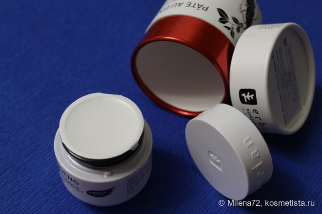 Erborian Pâte au Ginseng Black Concentrated Mask - женьшеневая маска-концентрат с эффектом лифтинга