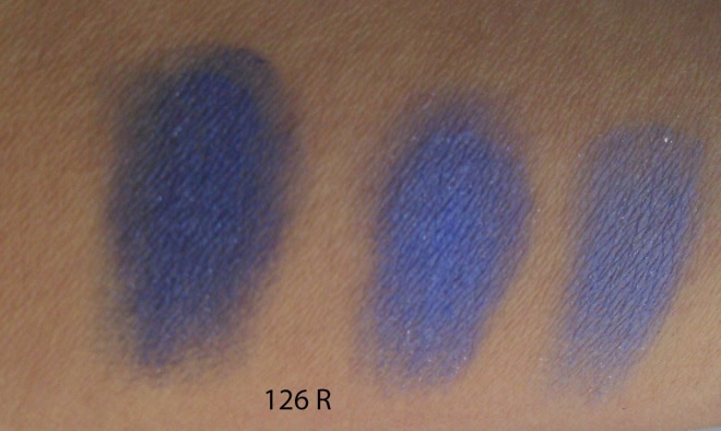 Тени Inglot Freedom System Rainbow Eye Shadow 126R и 124R