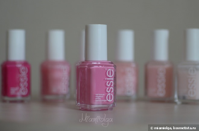 Ода нежности и женственности или 7 моих розовых лаков Essie Nail Polish