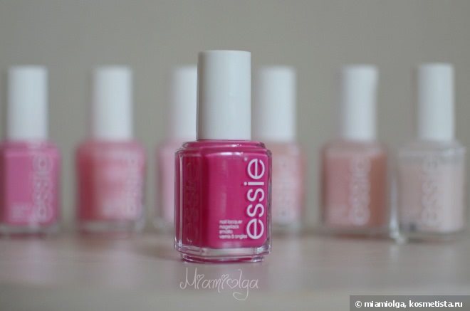 Ода нежности и женственности или 7 моих розовых лаков Essie Nail Polish