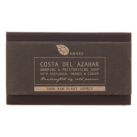 Мыло разогревающее и увлажняющее Ambre Botanicals Costa del Azahar Soap