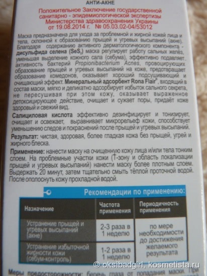 Маска Анти-Акне Сульсена