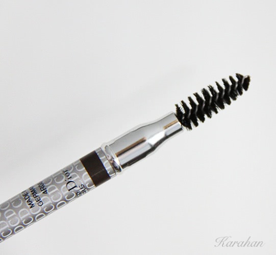 Пудровый карандаш для бровей Dior Sourcils Poudre Powder Eyebrow Pencil With Brush And Sharpener №093 Black