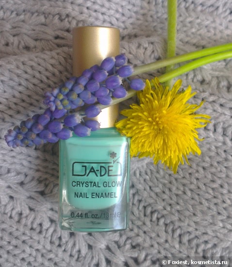 Два любимца — Ga-De Crystal Glow Nail Enamel # 385, 461