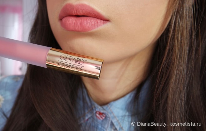 Идеальная матовая помада найдена! Gerard Cosmetics Hydra-Matte Liquid Lipstick в оттенке Serenity