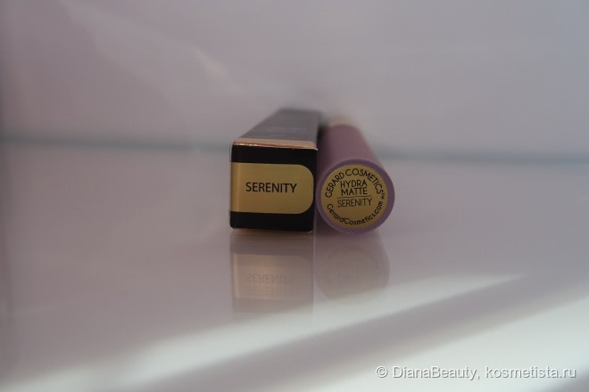 Идеальная матовая помада найдена! Gerard Cosmetics Hydra-Matte Liquid Lipstick в оттенке Serenity