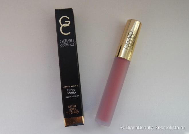 Идеальная матовая помада найдена! Gerard Cosmetics Hydra-Matte Liquid Lipstick в оттенке Serenity
