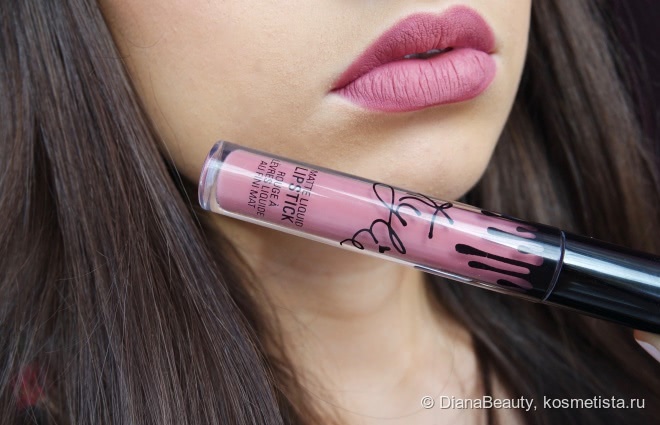 Та самая труднодоступная нашумевшая новинка - Lip Kit by Kylie Jenner в оттенке Posie K