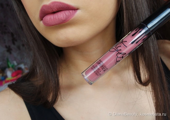 Та самая труднодоступная нашумевшая новинка - Lip Kit by Kylie Jenner в оттенке Posie K