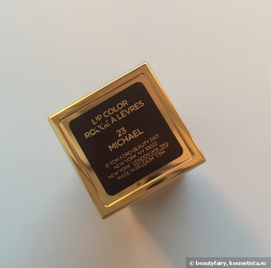 Tom Ford lip color rouge a levres 'Lips & Boys Collection' #23 Michael