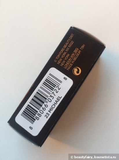 Tom Ford lip color rouge a levres 'Lips & Boys Collection' #23 Michael