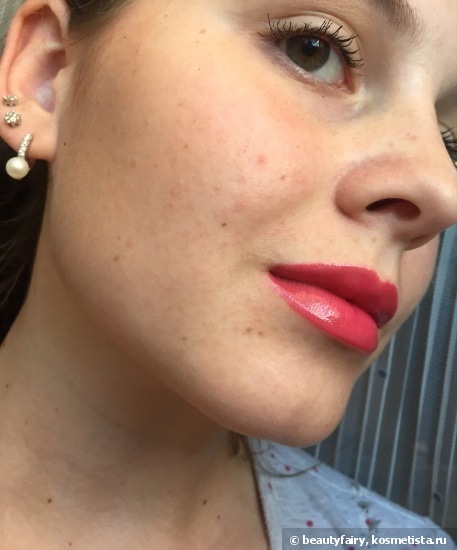 Яркие краски весны с Dior Rouge Dior Brillant Lipshine & Care Couture Color #775 Darling