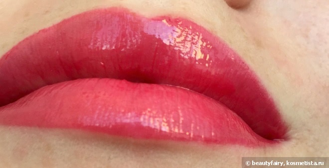 Яркие краски весны с Dior Rouge Dior Brillant Lipshine & Care Couture Color #775 Darling