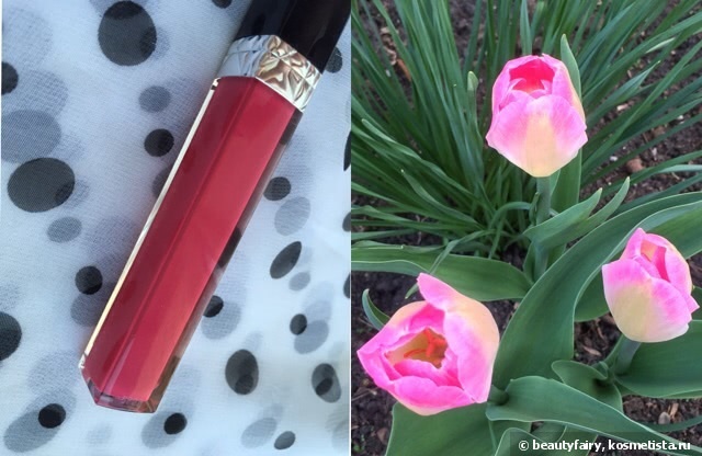 Яркие краски весны с Dior Rouge Dior Brillant Lipshine & Care Couture Color #775 Darling