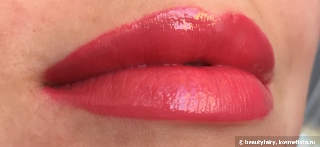 Яркие краски весны с Dior Rouge Dior Brillant Lipshine & Care Couture Color #775 Darling