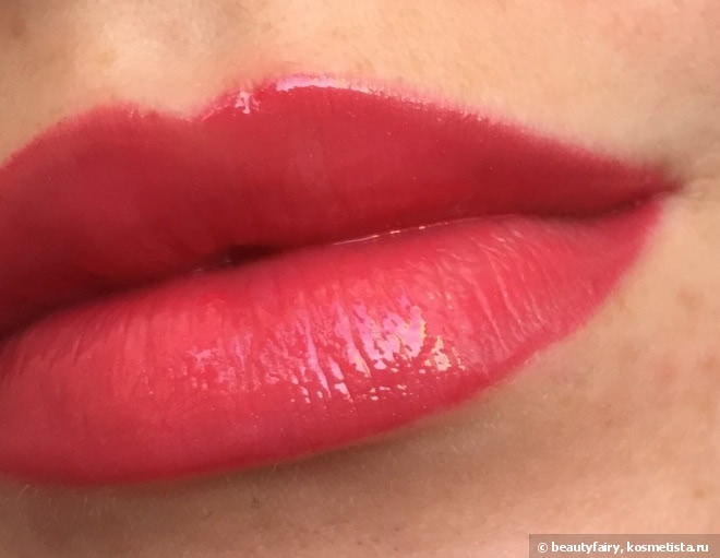 Яркие краски весны с Dior Rouge Dior Brillant Lipshine & Care Couture Color #775 Darling