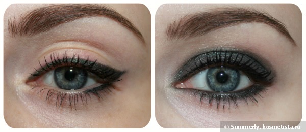 Тысяча мелких звездочек на глазах с шиммерными карандашами Limoni Glamour Smoky Eye Pencil 201, 202, 203, 204