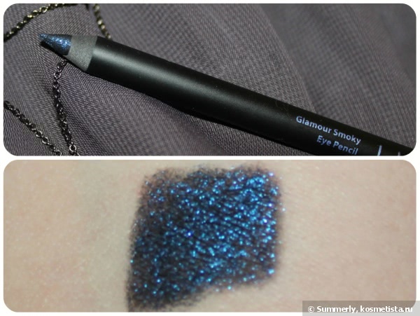 Тысяча мелких звездочек на глазах с шиммерными карандашами Limoni Glamour Smoky Eye Pencil 201, 202, 203, 204