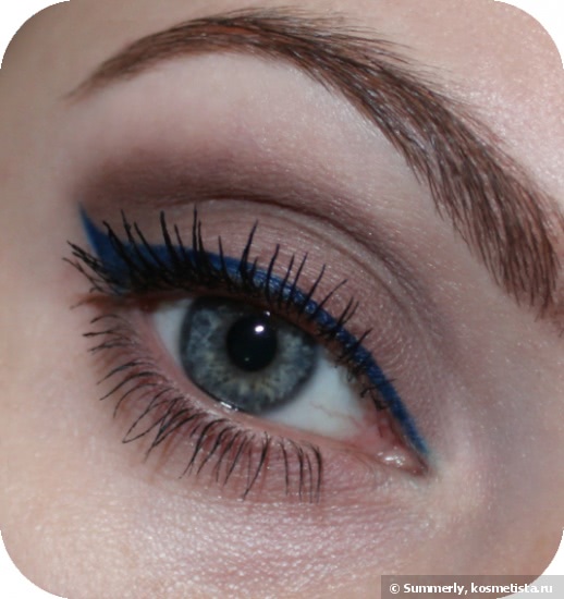 Подводки-фломастеры Divage Precision Liquid eye liner №103, №104 - Яркий синий и повседневный коричневый