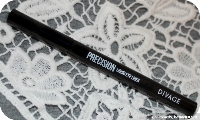 Подводки-фломастеры Divage Precision Liquid eye liner №103, №104 - Яркий синий и повседневный коричневый