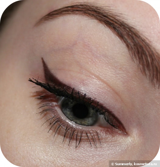 Подводки-фломастеры Divage Precision Liquid eye liner №103, №104 - Яркий синий и повседневный коричневый