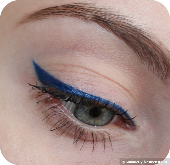 Подводки-фломастеры Divage Precision Liquid eye liner №103, №104 - Яркий синий и повседневный коричневый