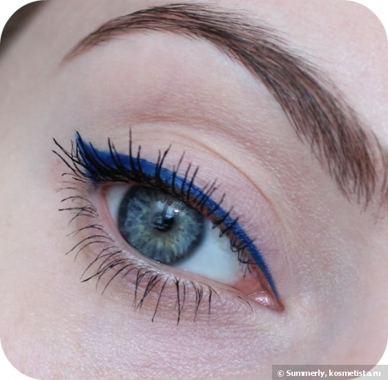 Подводки-фломастеры Divage Precision Liquid eye liner №103, №104 - Яркий синий и повседневный коричневый