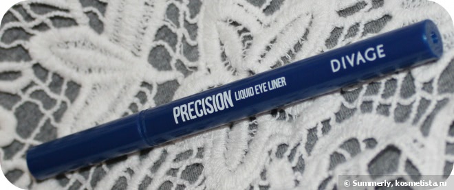 Подводки-фломастеры Divage Precision Liquid eye liner №103, №104 - Яркий синий и повседневный коричневый