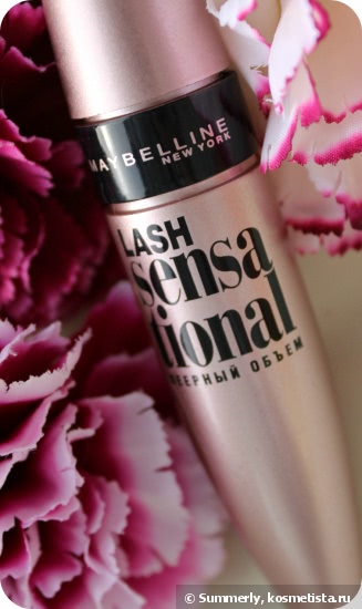 Длина, изгиб и объем от Maybelline Lash Sensational Lash Multiplying Mascara #01 Very Black