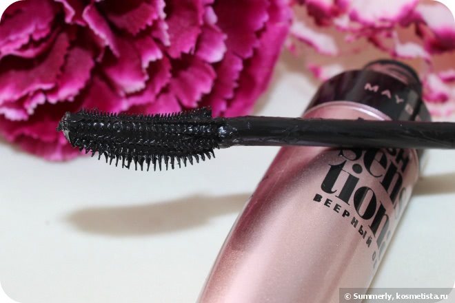 Длина, изгиб и объем от Maybelline Lash Sensational Lash Multiplying Mascara #01 Very Black