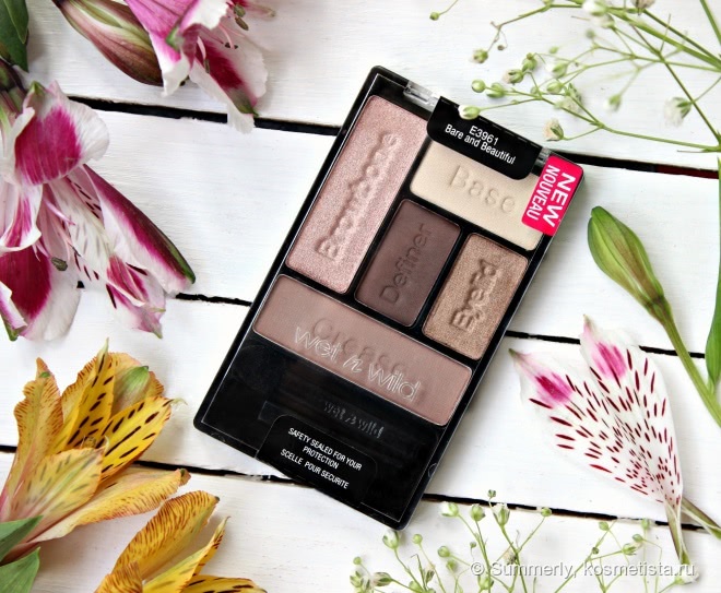 Wet n Wild Color Icon Eye Shadow Palette E3961 «Bare and Beautiful»