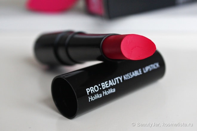 Очень летняя помада Holika Holika Pro:beauty Kissable Lipstick PK101
