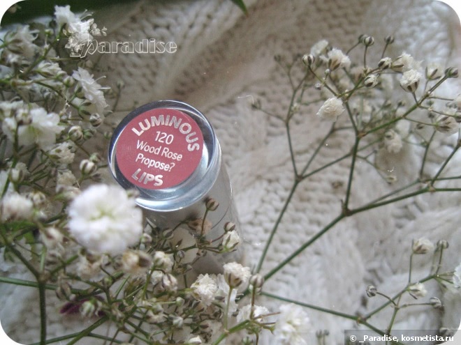 Губная помада Catrice Luminous Lips Lipstick в оттенке #120 Wood Rose Propose?