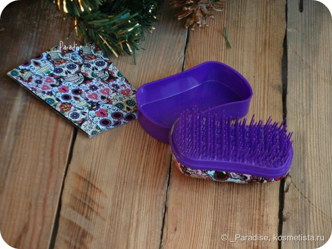 Расческа Dessata Hair Brush Mini Skull Perfil
