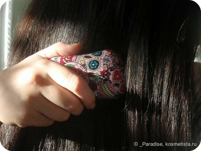 Расческа Dessata Hair Brush Mini Skull Perfil
