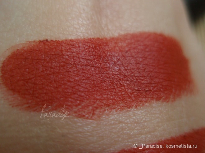 Матовая помада The Saem Eco Soul Kiss Bitton Lips Matte в оттенке M 08 Red Pepper