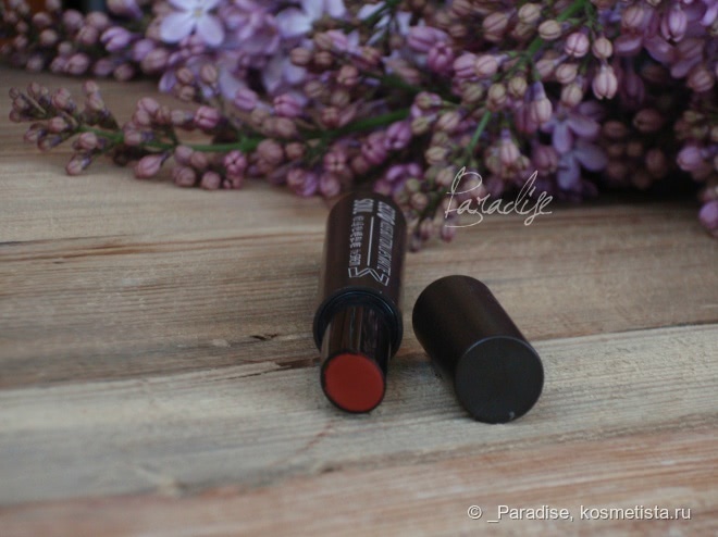 Матовая помада The Saem Eco Soul Kiss Bitton Lips Matte в оттенке M 08 Red Pepper