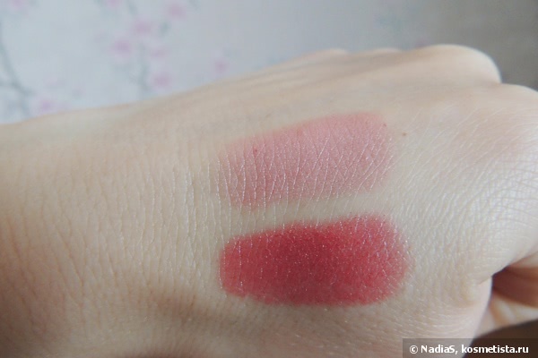 Помада Maybelline Color Sensational в оттенках №146 Metallic Rose и №132 Sweet Pink