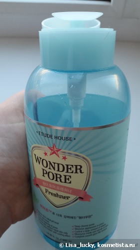 Обзор тоника Etude House Wonder Pore Freshner 500ml (10 в 1? Серьёзно?)