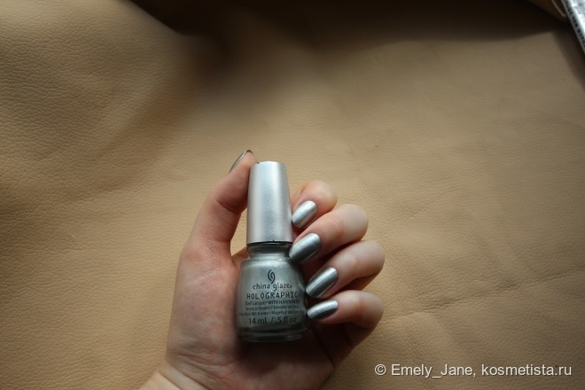 Ох, эти переливы! или China Glaze Holographic в оттенке don’t be a luna-tic (1205)