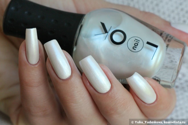 NailLook BioPearl 30701 + стемпинг Konad Square Image Plate 09