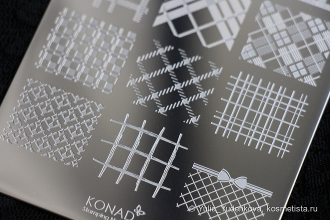 Обзор пластины для стемпинга Konad Square Image Plate 13 + варианты дизайна