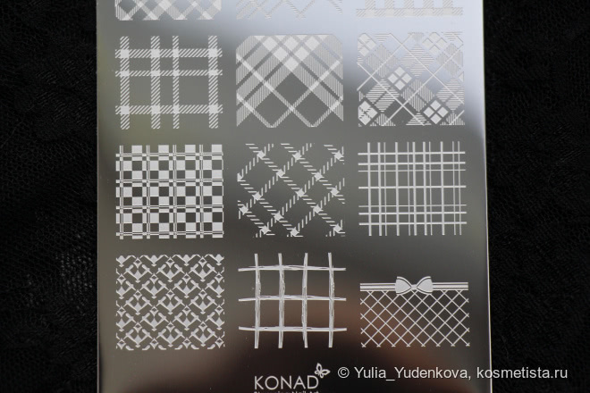 Обзор пластины для стемпинга Konad Square Image Plate 13 + варианты дизайна