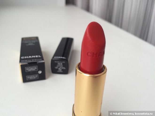 Идеальный красный Chanel Rouge Allure Luminous Intense Lip Colour №104 Passion